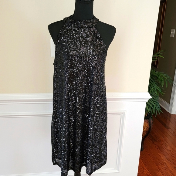 Cable & Gauge Dresses Cable Gauge Black Sequin Cocktailholiday Dress Poshmark